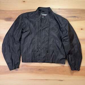 Joe Rocket Full Zip Lightweight Motorcycle Windbreaker Jacket Black Size XL